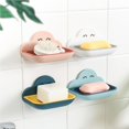 thumbnail image 5 of Wosthever Jabonera con ventosa y soporte para accesorios de baño elegantes con ventosa Estante de baño Juegos de accesorios de baño No.4, 5 of 5