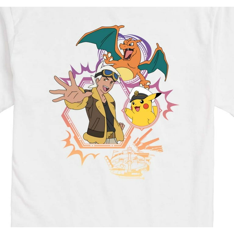Pokémon New Horizons Friede Cap Charizard Adult Short Sleeve
