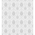 thumbnail image 3 of Grey Duvet Cover Set, Classic Victorian Floral Patterns Tulips Nostalgic Romantic Modern in Vintage Style Bohemian, Decorative 3 Piece Bedding Set with 2 Pillow Shams, Queen Size, Grey, by Ambesonne, 3 of 3