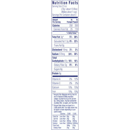 Kraft Mac And Cheese Singles Nutrition Facts | Besto Blog