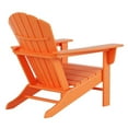 thumbnail image 4 of Afuera Living Portside Classic Outdoor Adirondack Chair (Set of 4) in Orange, 4 of 8