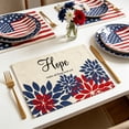 thumbnail image 4 of Independence Day Placemat For Dining Table Kitchen Accessories Independence Day Decoration Placemat Home Tool, 4 of 6