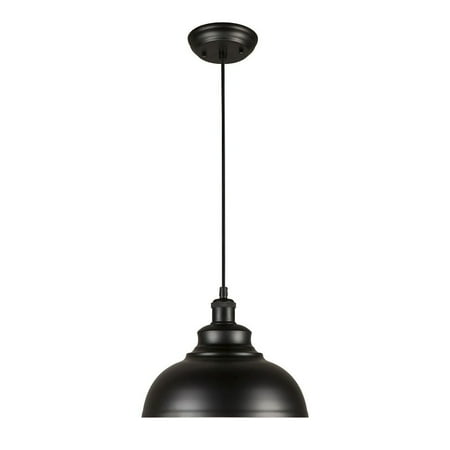 

7690-01-04-Forte Lighting-Walton - 1 Light Cord-Hung Mini Pendant-8.75 Inches Tall and 11.75 Inches Wide