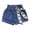 C-n-Blue, variant on Girls Sweatshorts Girl's Jeans Short Pants, Toddler Kids Summer Denim Shorts Wide Leg Cute Lace Bow Jeans Hot Pants Blue 3-4Y