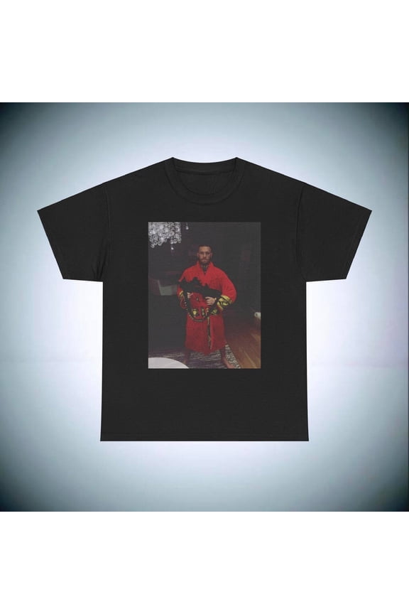 Conor Mc Gregor Gangster Unisex Heavy Cotton Tee, UFC fan gift