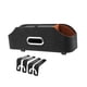 thumbnail image 2 of Coche reposacabezas asiento trasero caja de almacenamiento multiusos caja de pañuelos portavasos conveniente Negro Zulema Organizador del respaldo del asiento del automóvil, 2 of 8