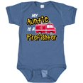 thumbnail image 3 of Inktastic My Auntie is a Firefighter with Fire Truck Boys or Girls Baby Bodysuit, 3 of 5