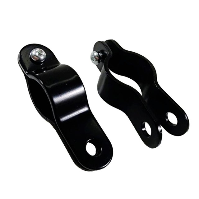 Soporte Frontal De 95 Mm Para Bicicletas Personalizadas Negro shamjiam Soporte del faro de la motocicleta