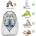thumbnail image 4 of 2pcs Sac De Lavage Pour Chaussures, Sacs Linge Sac De Machine Laver, Filet De Lavage Avec Fermeture Clair Pour Machine Laver Filet Linge En Ma, 4 of 5