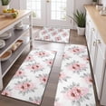 thumbnail image 2 of Pioneer Flower Floral Print Pattern Kitchen Rugs Sets Of 3,Kitchen Runner Rugs Non Skid Washable,Decorative Kitchen Floor Mats for Kitchen,Sink,Laundry,17X30 Inch + 17X47 Inch + 17X59 Inch, 2 of 6