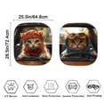 thumbnail image 4 of Bulopur Funny Cat Car Windshield Sun Shade Block UV Rays Vehicle Sun Shade Windshield Keep Your Vehicle Cool Window Sun Blocker for Car Exterior Decorative Accessory for Most Cars, 4 of 6