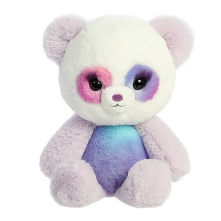 Aurora - Small Purple Sweet Pop - 9" Grape Swirl Panda - Colorful Stuffed Animal