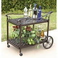 thumbnail image 2 of AFD Savannah Outdoor Aluminum Serving Tea Cart, 2 of 2