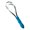 31cm double circle, variant on Pet Deshedding Loop Tool, Stainless Steel Undercoat Rake with Comfort Grip for Dogs and Cats, Removes Loose Fur