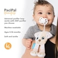 thumbnail image 4 of Sujetachupete BooginHead Perezoso Verde de Peluche con Clip, 4 of 6