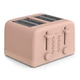 thumbnail image 1 of bella tostador de 4 rebanadas, control de sombra de 6 ajustes con botones de recalentamiento y cancelación, bandeja extraíble para migas, antiatascos y apagado automático, 900 W, flor, 1 of 5