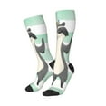 thumbnail image 2 of Daiia Sports Socks Cute Raccoon Printed Novelty Crew Socks for Men Women Knee High Socks Cotton Socks Soft & Breathable Support Unisex Socks, 2 of 9
