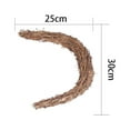 thumbnail image 3 of 25x30cm Natural Wreaths , Moon Wreath Christmas Rattan Wreath for DIY Craft Wall Hanging Wedding Garland Frame Base, 3 of 10
