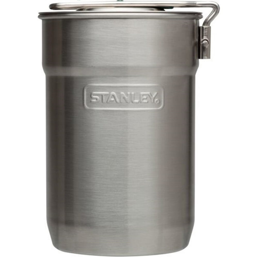 Stanley Adventure Nesting Two Cup Camp Cook Set Stainless Steel