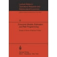 thumbnail image 2 of Modèles Économiques, Estimation et Programmation des Risques, 2 of 2
