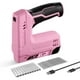thumbnail image 1 of Pistola inalámbrica 2 en 1 para grapar y clavar WORKPRO 3,6 V Power Pink, 1 of 7