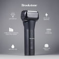 thumbnail image 2 of Brookstone Cordless Rechargeable Men's 5 Head Foil Electric Shaver,, 2 of 17