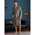 thumbnail image 4 of Men Solid Belted Sleep Robe, 4 of 4