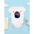 thumbnail image 3 of Hairy Monster Smiling Bodysuit Infant -Image by Shutterstock,  12 Months, 3 of 4