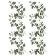 thumbnail image 1 of Monstrate Planta de simulación de 6 paquetes/lote, amplia aplicación para el hogar y el jardín, decoración interior o exterior, boda Decoración rojo-cebo, 1 of 6