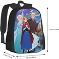 thumbnail image 3 of Frozen RucksackLarge Capacity,Multi-functional,Men's Backpack Business Backpack School,Business Trip,Work Anti-Theft,Waterproof Durable,Town Backpack, 3 of 9