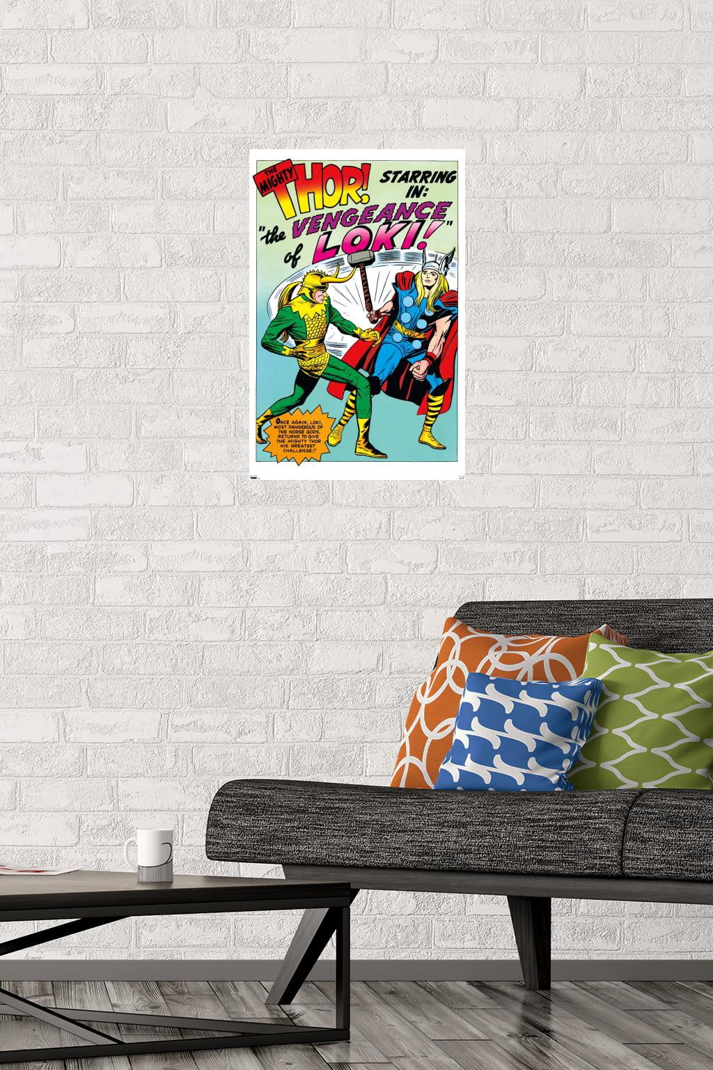 Marvel Comics - Loki - The Might Thor Wall Poster, 14.725