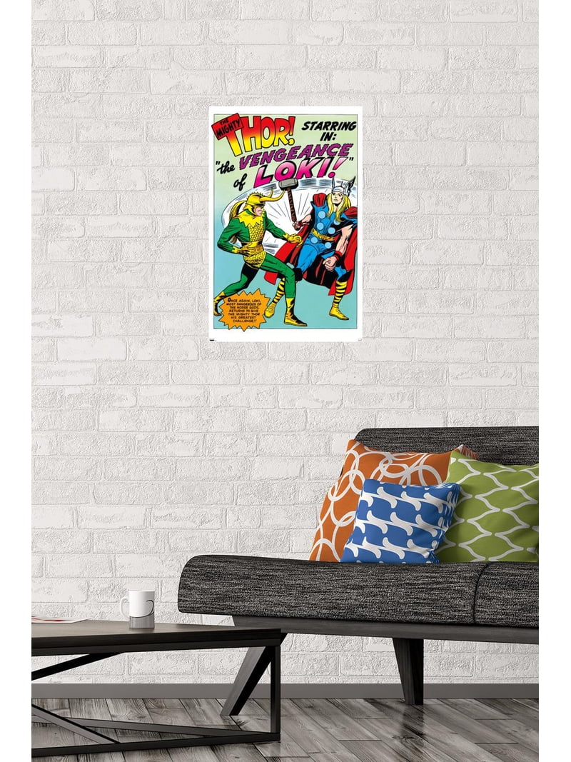 Marvel Comics - Loki - The Might Thor Wall Poster, 14.725