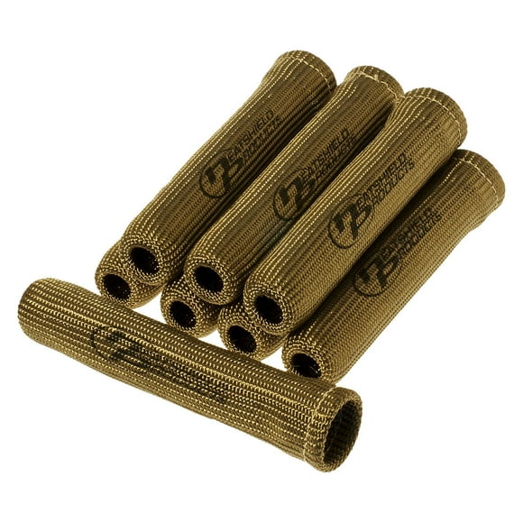 Heatshield Products (400708) 1" ID x 6" Long Lava Boot Heat Shield, (Pack of 8)
