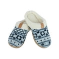thumbnail image 2 of Isotoner  Heritage Fairisle Knit Hoodback Slipper (Women), 2 of 5