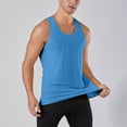 thumbnail image 2 of NOLDARES Men's Classic Sleeveless Baggy Tank Tops Gym Muscle Tee for Athletic Workout Casual Vacation(Blue,2XL), 2 of 5