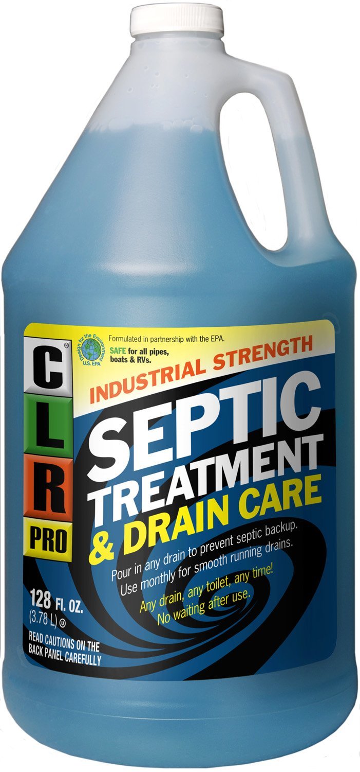 CLR Pro SEP4PRO Septic Treatment and Drain Care System, 1 Gallon