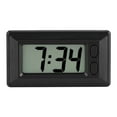 thumbnail image 2 of Reloj de mesa Jadeshay LCD Digital Table Car Reloj digital LCD Estándares líderes en la industria Negro, 2 of 8