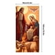 thumbnail image 3 of Tapiz Navideño para Puerta, 35 X 71 Pulgadas, Tela de Poliéster, Decoración Navideña para Colgar En La Puerta | Decoración Navideña para Fiestas de Invierno | Interiores, Exteriores, Nochebuena, Aula, 3 of 6