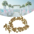 thumbnail image 4 of Fake Leaves, Durable Exquisite Garland Greenery  For Home For Wedding Yellow, 4 of 8