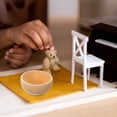 thumbnail image 4 of Wood Bowl Toy Set Light Yellow 4Pcs 1.4x1x0.8in, 4 of 7