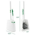 thumbnail image 6 of Libman Toilet Brush & Plunger Combo Green Fibers / White Polypropylene Base Recommended Adult Use, 6 of 6