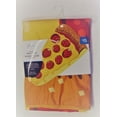 thumbnail image 2 of 100% Polyester Pizza Shaped Novelty Beach Towel. 40" x 70", 2 of 3