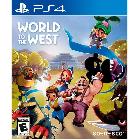 Restored World to the West (Sony PlayStation 4, 2017) RPG Game (Refurbished)