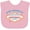 AD-Pink, variant on Inktastic Las Vegas Stays at Grandma's Boys or Girls Baby Bib