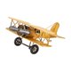 thumbnail image 4 of Biplane Aircraft Figurine Sculpture Collectibles Regalos Modelo de avión de avión artesanía para el estante de entrada Desktop de oficina en el hogar Amarillo, 4 of 8
