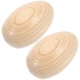 thumbnail image 1 of OULII 2pcs Wooden Egg Maracas Musical Percussion Instruments for Early Learning and Playtime Activities, 1 of 6