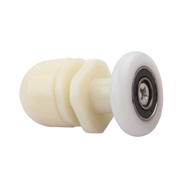 Advancent Rodillo para puerta de ducha de 8 piezas, polea deslizante para baño, rueda deslizante para el hogar, Hotel, accesorios de repuesto Juegos de accesorios de baño 23mm
