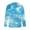 thumbnail image 5 of Rvwovn Men's Moisture Wicking Abstract Paint Long Sleeve Top, Breathable Workout Gym Running Raglan Shirt, 5 of 5