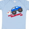thumbnail image 4 of Inktastic Happy Valentine's Day-monster Truck Boys or Girls Baby Bodysuit, 4 of 5