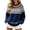 Blue1, variant on Icelandic Sweater Fall Fashion Outfits Cable knit Christmas Soft Basic Old money sweater Oversized Pullover Loose Fit Long Sleeve Tops Sweatshirts No Hood Nordic Sweaters